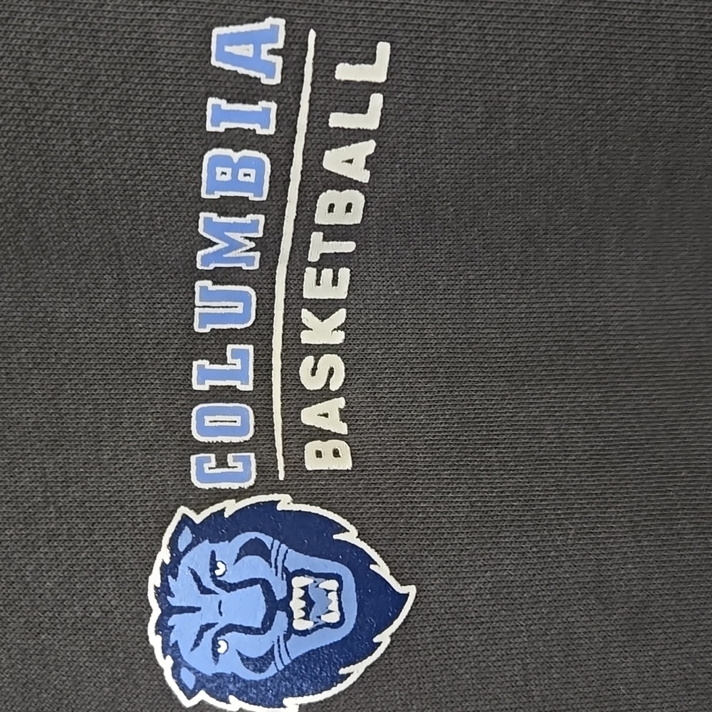Columbia University Basketball Lions Nike Club Fleece Jogger Dark Gray Men's XL - Picture 2 of 13